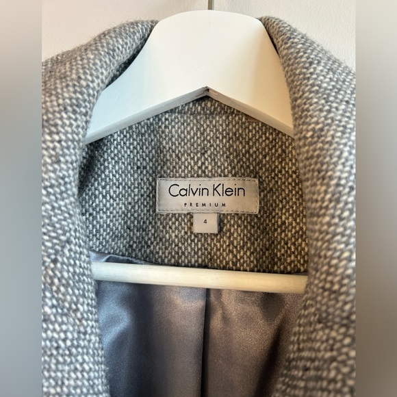 Calvin Klein wool trench coat - Picture 2 of 7